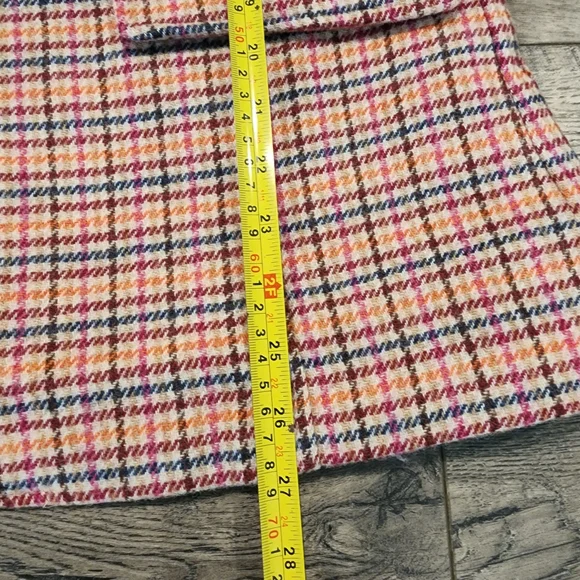 Talbots Women's Classic Shetland Blazer Apple Plaid Size 16 NWT - Picture 6 of 14